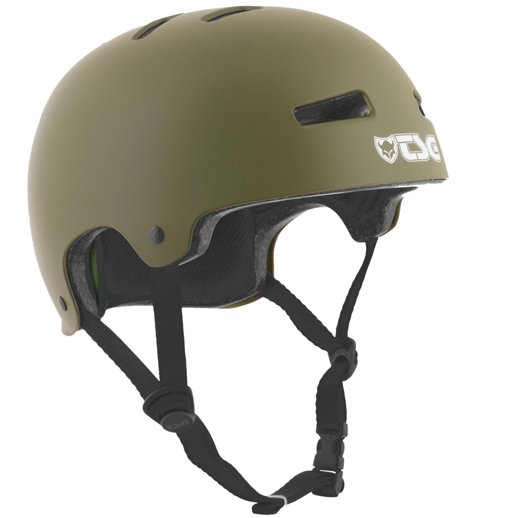 Evolution Solid Colors Helmet Satin Olive