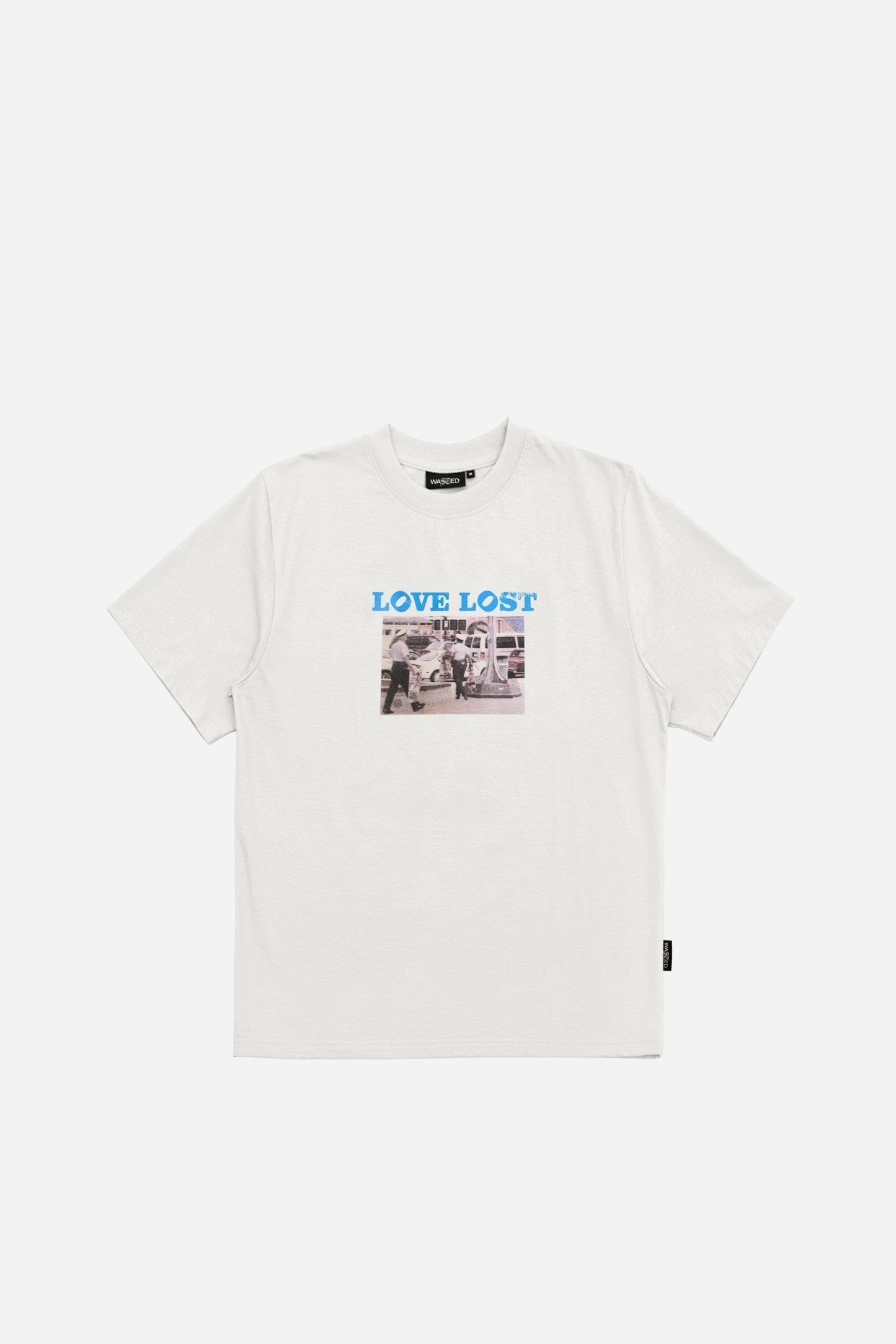 T-shirt Love Lost White