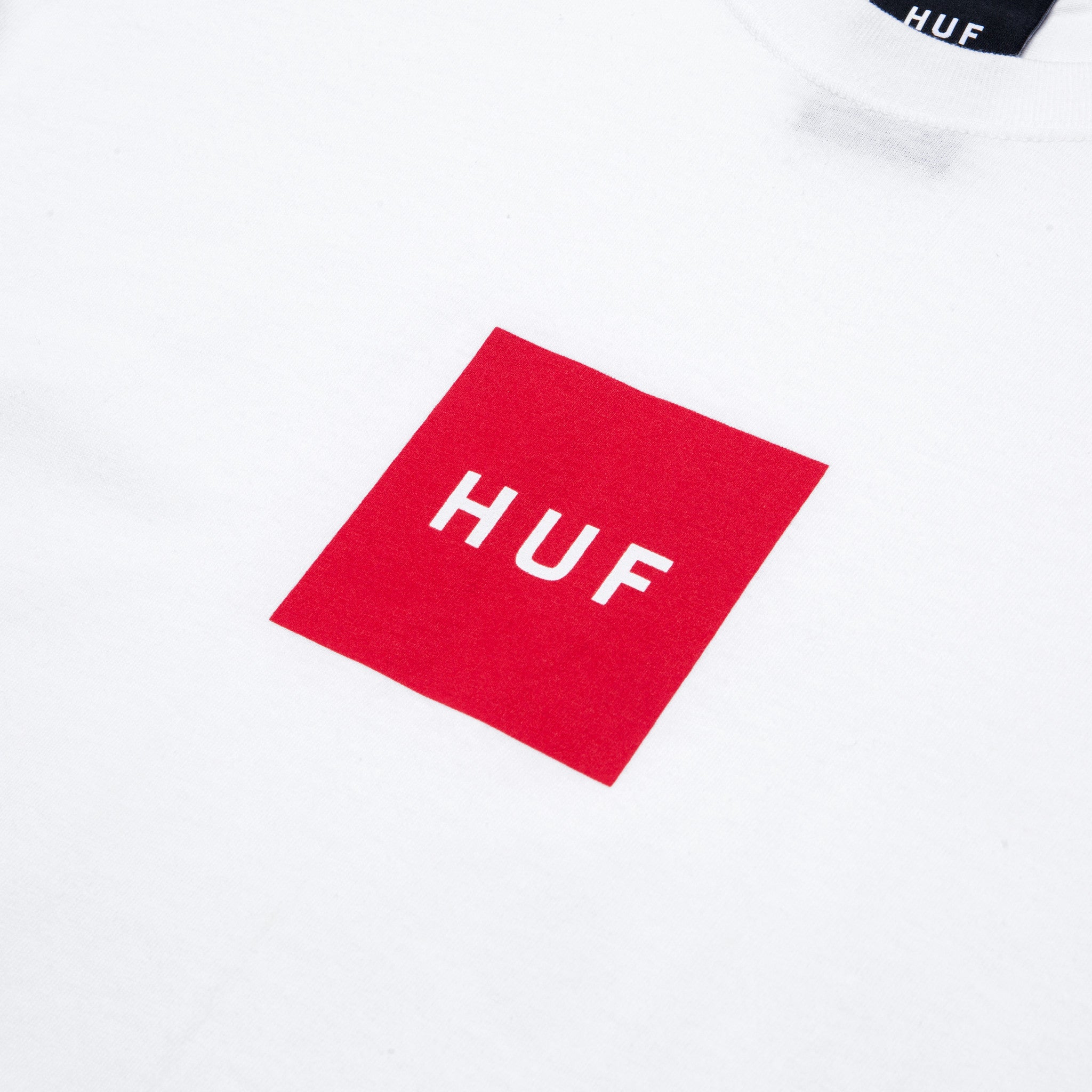 Essentials Box Logo S/S Tee White