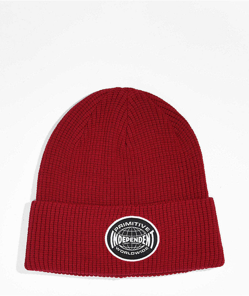 X Independent Global Waffle Beanie Red