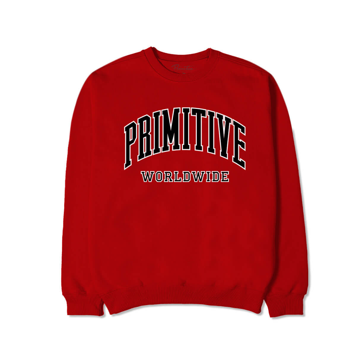 Collegiate Worldwide Crewneck Scarlet