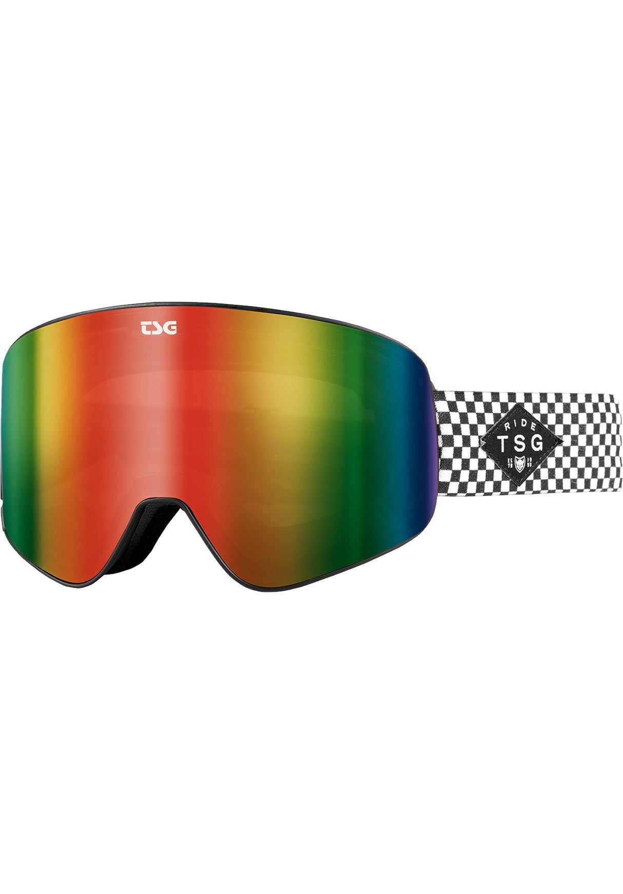 Goggle Four Lowchecker Rainbow Chrome