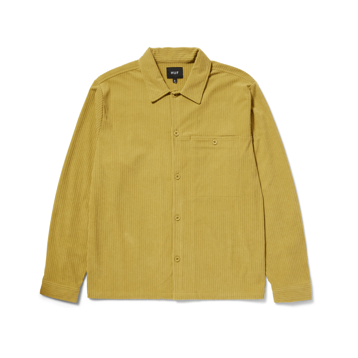 Huf Co Corduroy Overshirt Cactus