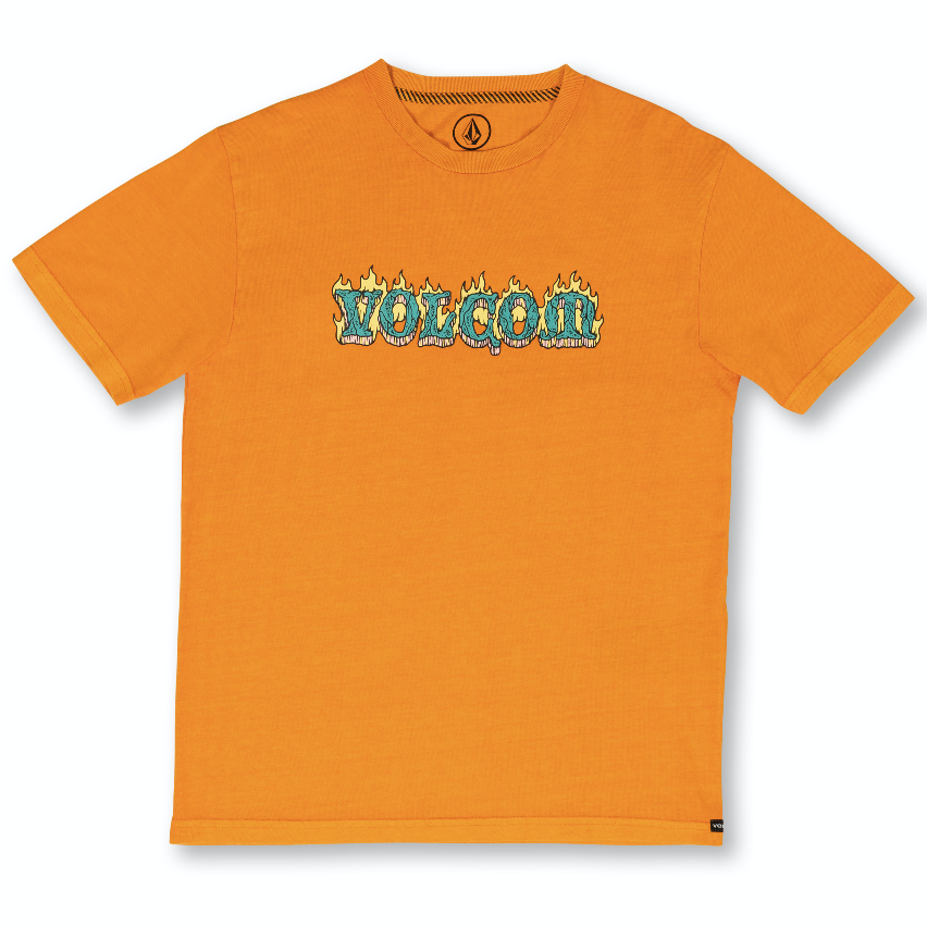 Kids Alstone S/S T-Shirt Saffron