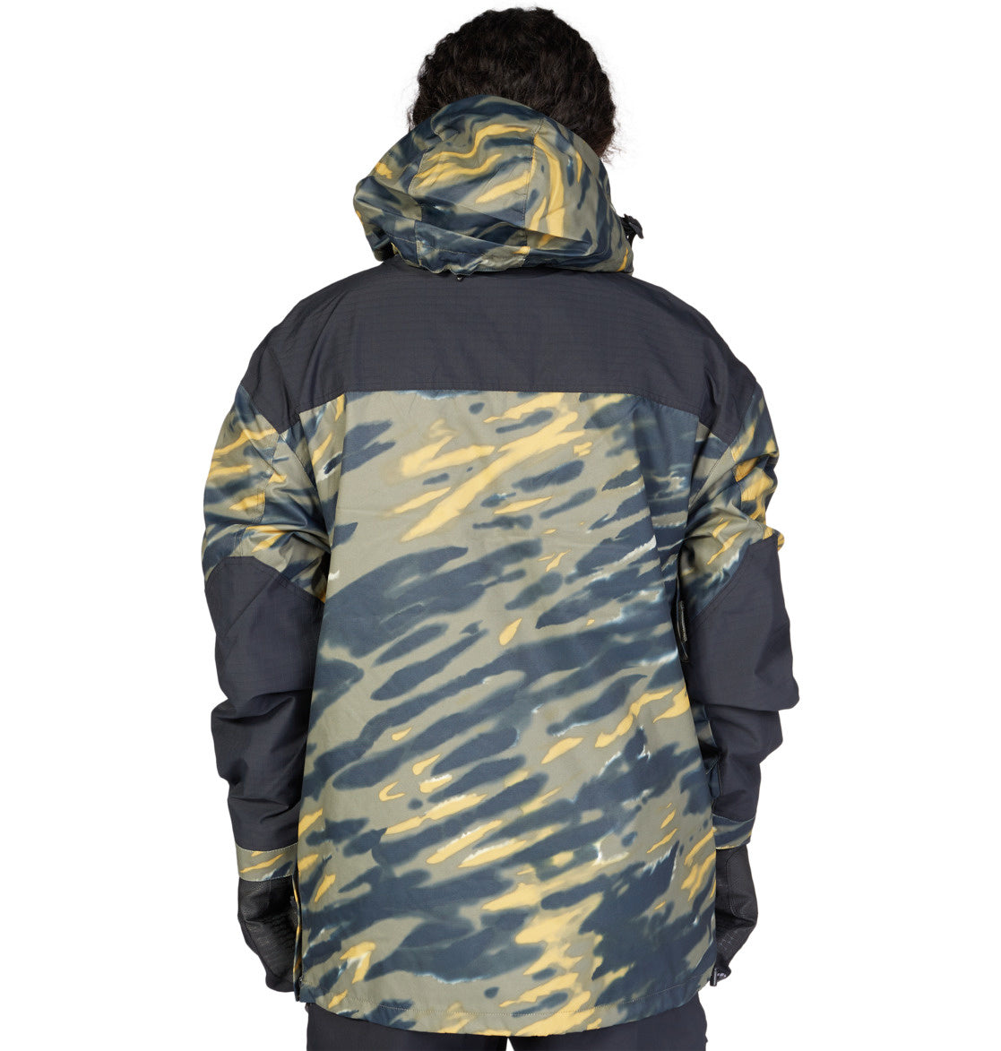 43 Anorak Snow Vest Tie Dye Green