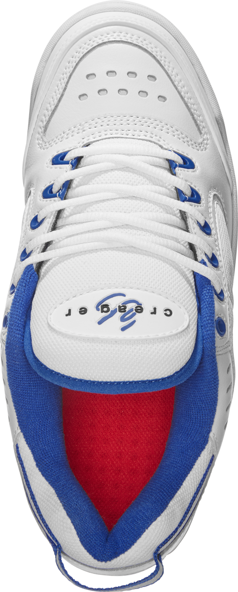 Creager White Blue