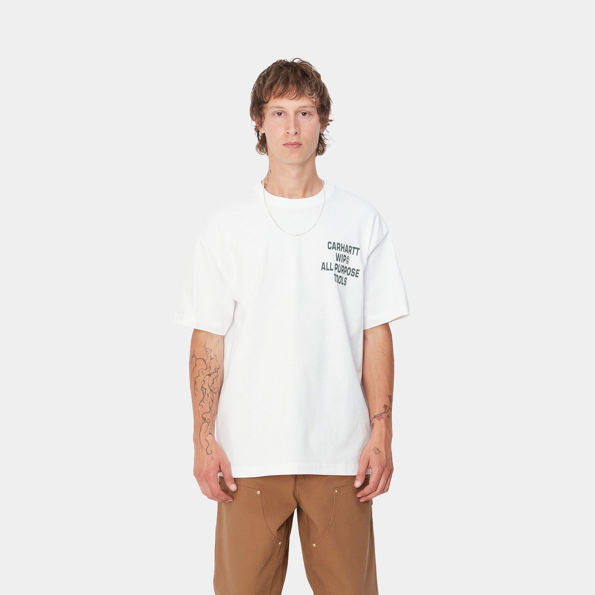 Cross Screw T-shirt White