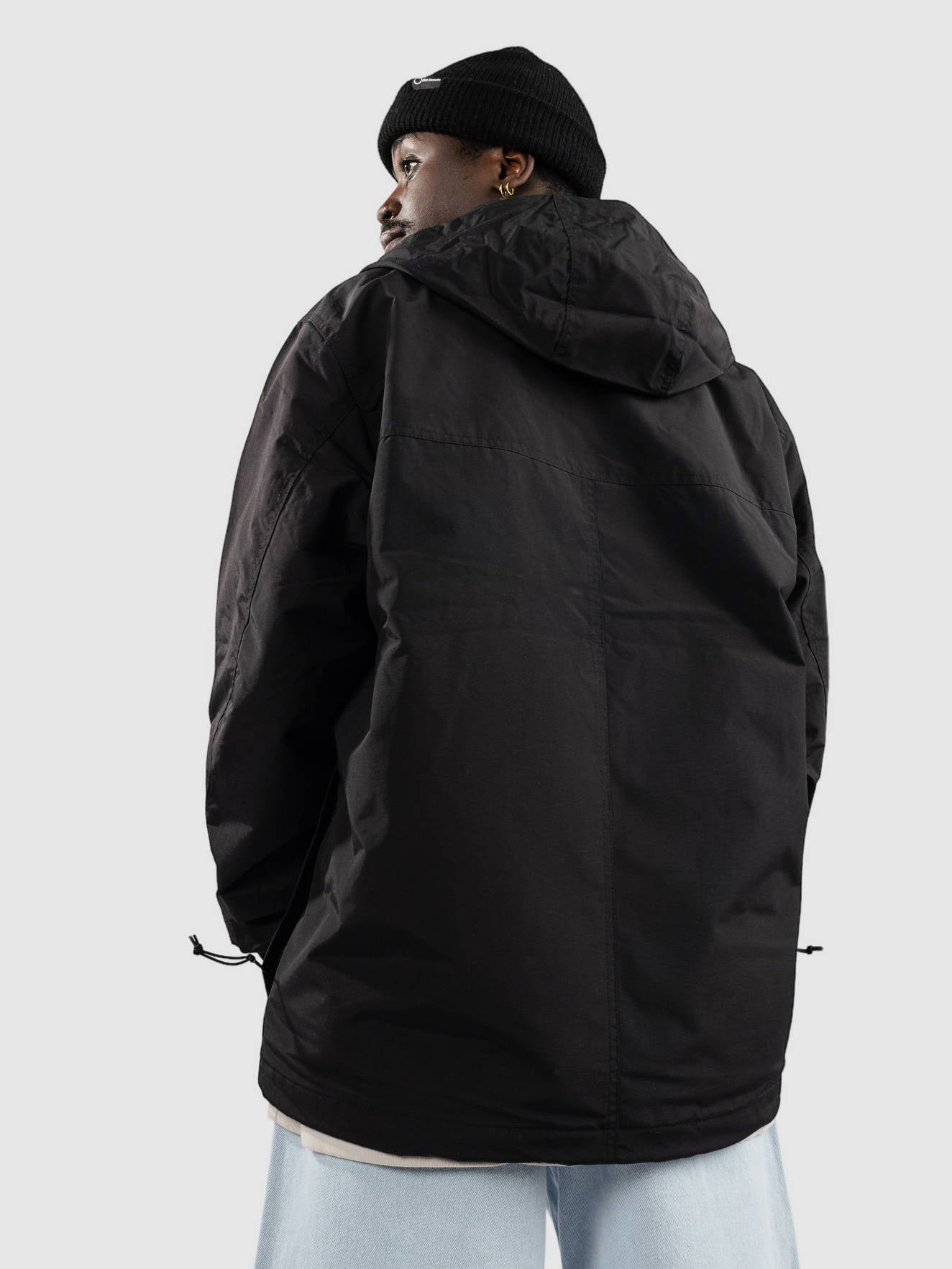 Windbreaker Pullover Black