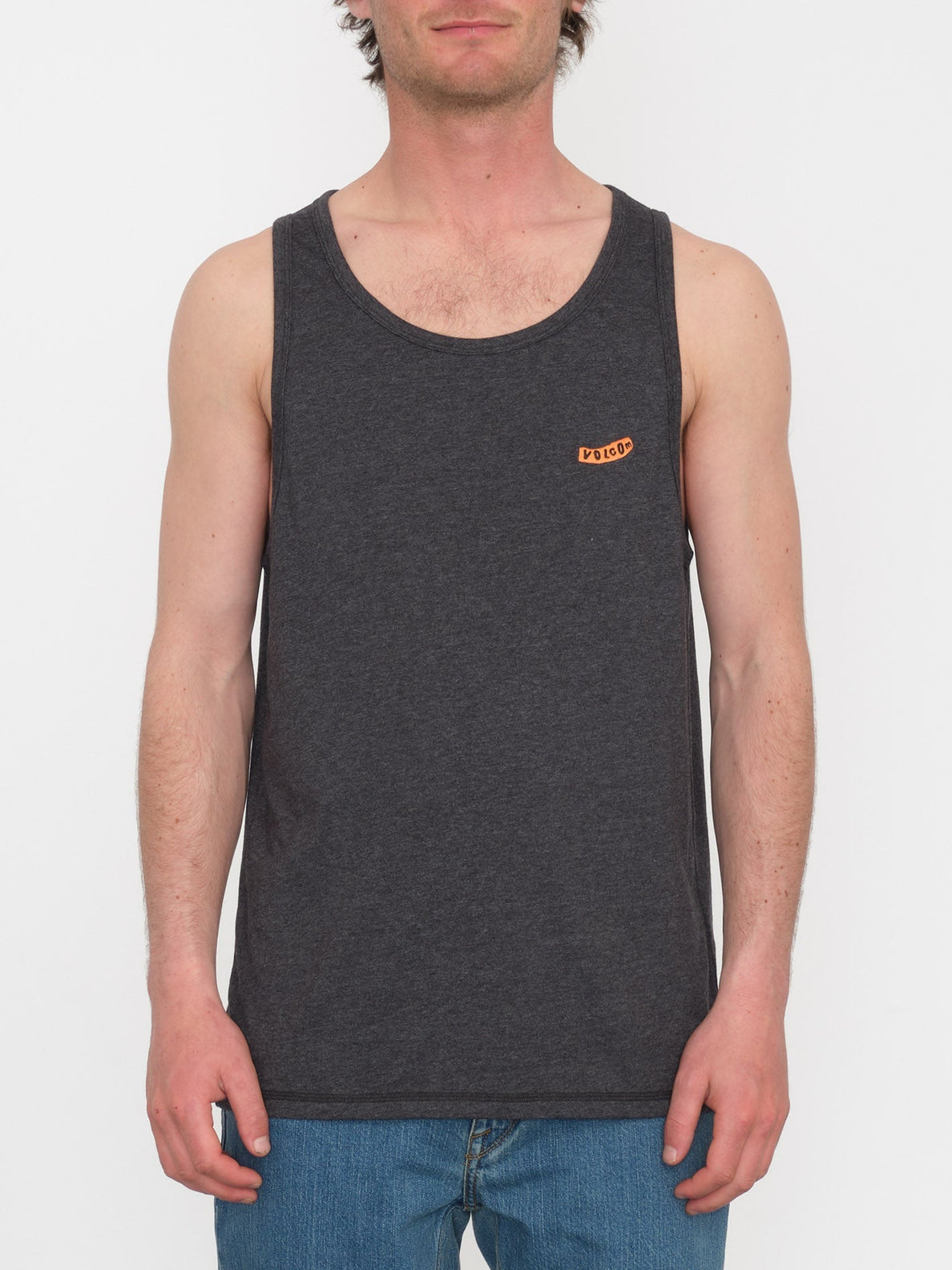 Pistol Stone Tank Top Heather Black