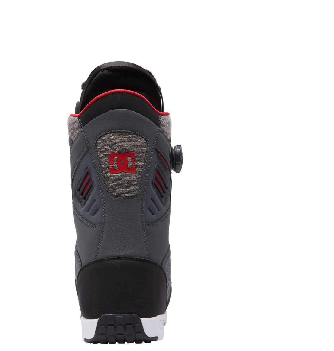 Judge Snowboots Boa Grey/Black/Red