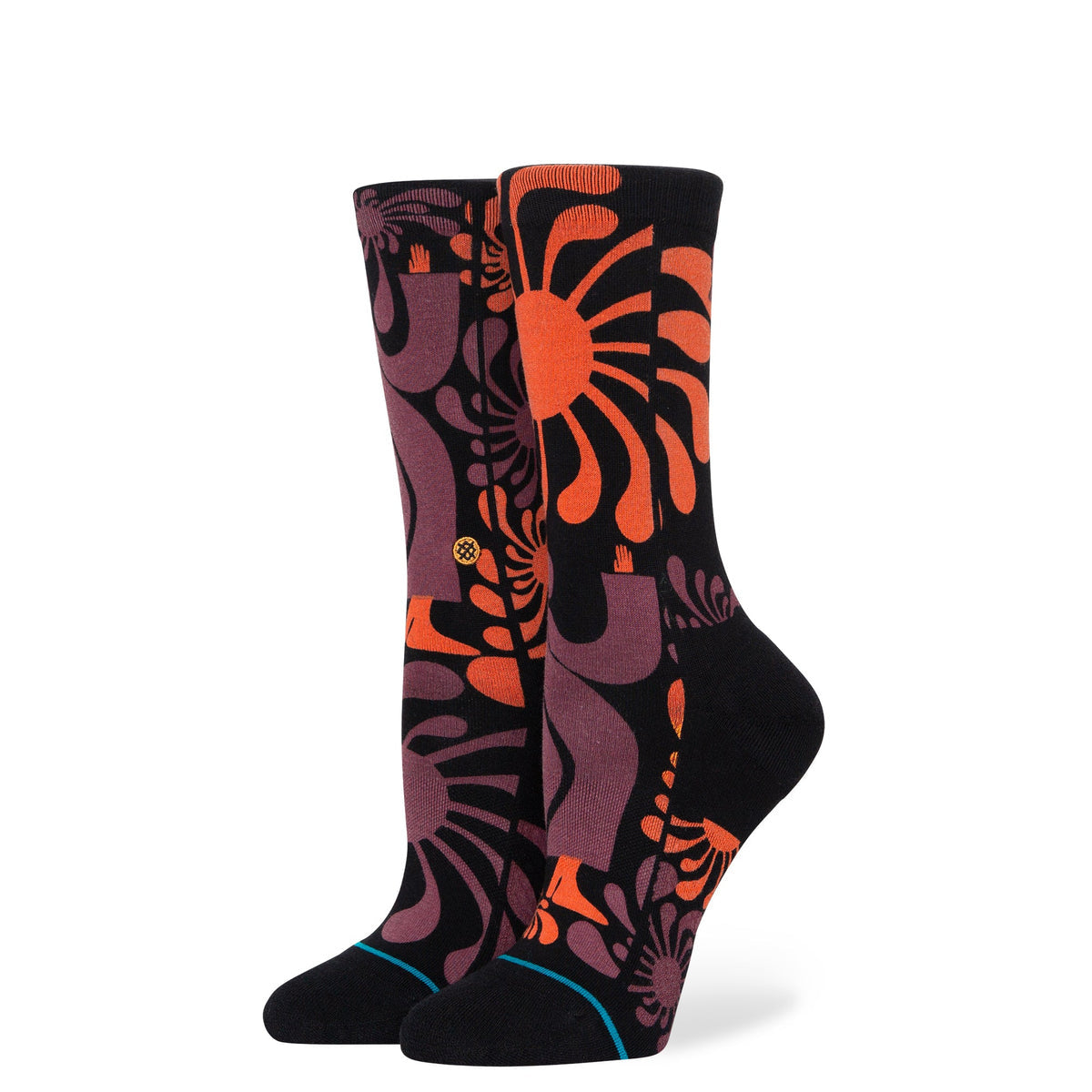 Lauryn Alvarez Crew Socks Black