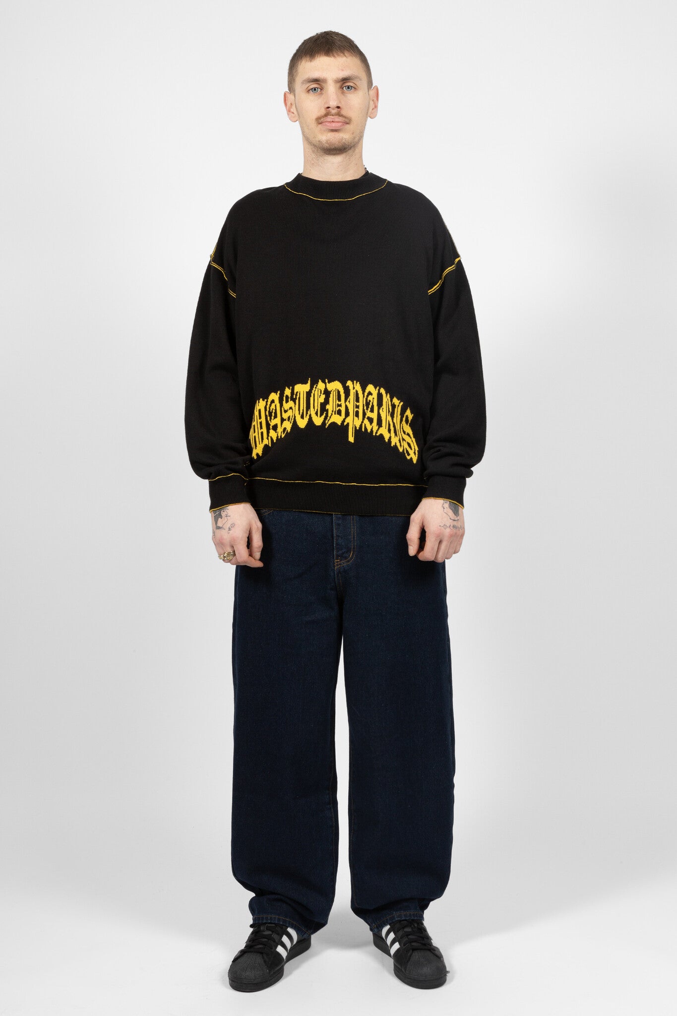 Sweater Reverse Kingdom Black/Golden/yellow