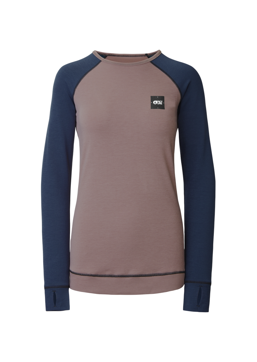 Milita Baselayer Top Rose Taupe/Dark Blue