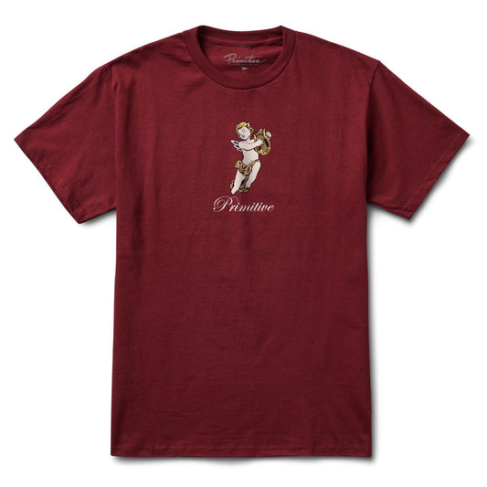 Gates S/S T-Shirt Burgundy