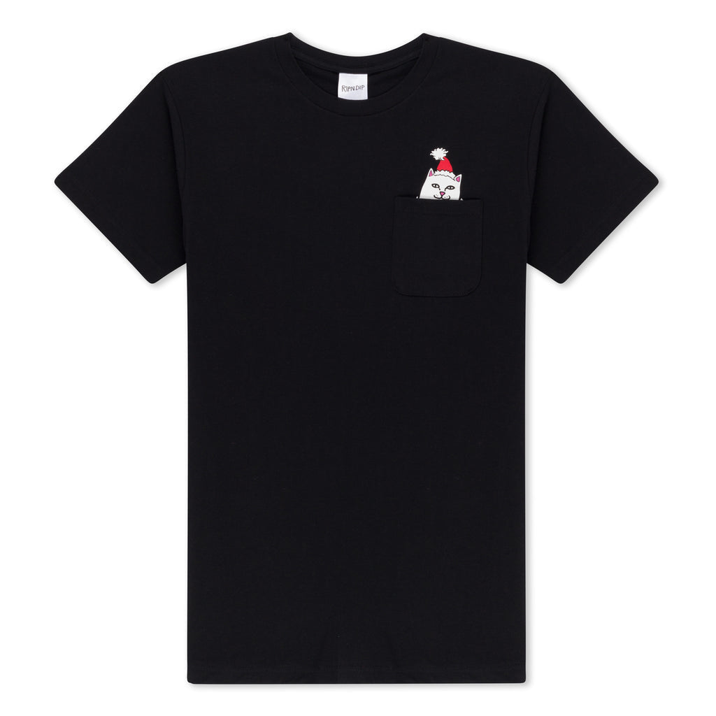 Lord Santa Pocket Tee Black