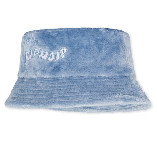Wave Sherpa Bucket Hat Light Slate