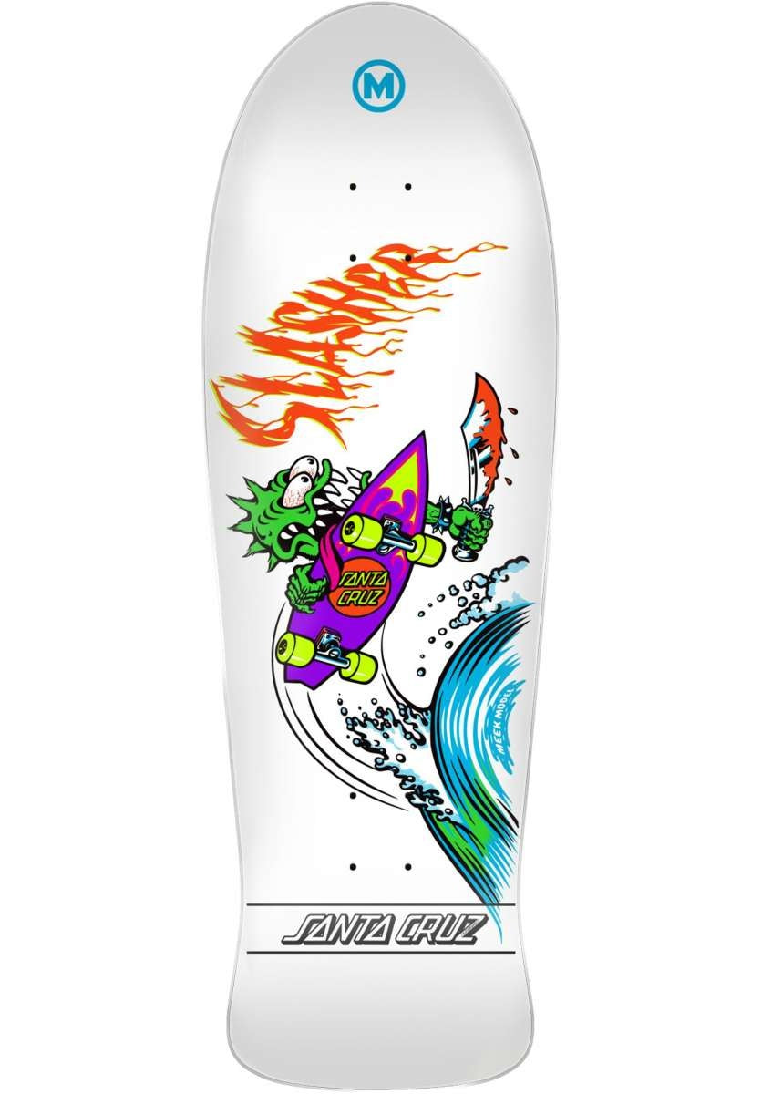 Meek Og Slasher Reissue 10.1 Deck White