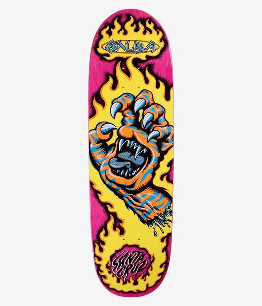 Salba Tiger Hand Shaped Deck 9.25