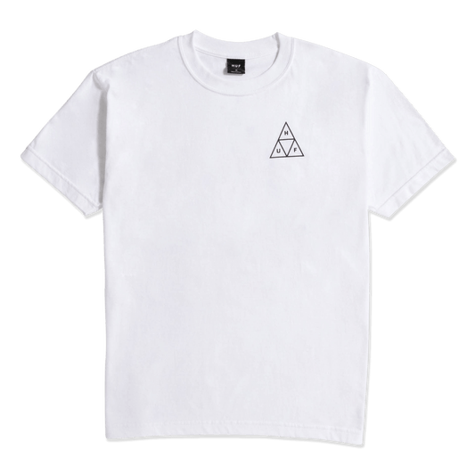 Huf Set Triple Triangle S/S T-Shirt White