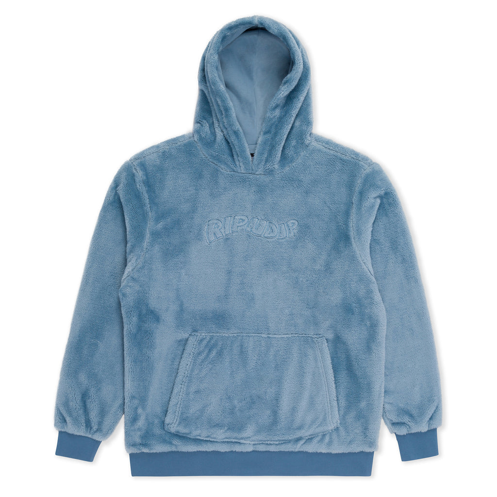 Wave Sherpa Hoodie Light Slate