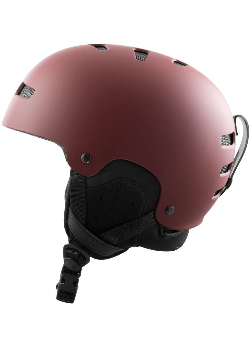 Gravity Solid Color Snowboard Helmet Satin Oxblood