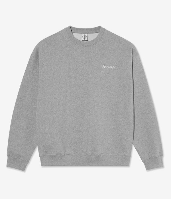 Dave Crewneck Surf Logo Heather Grey