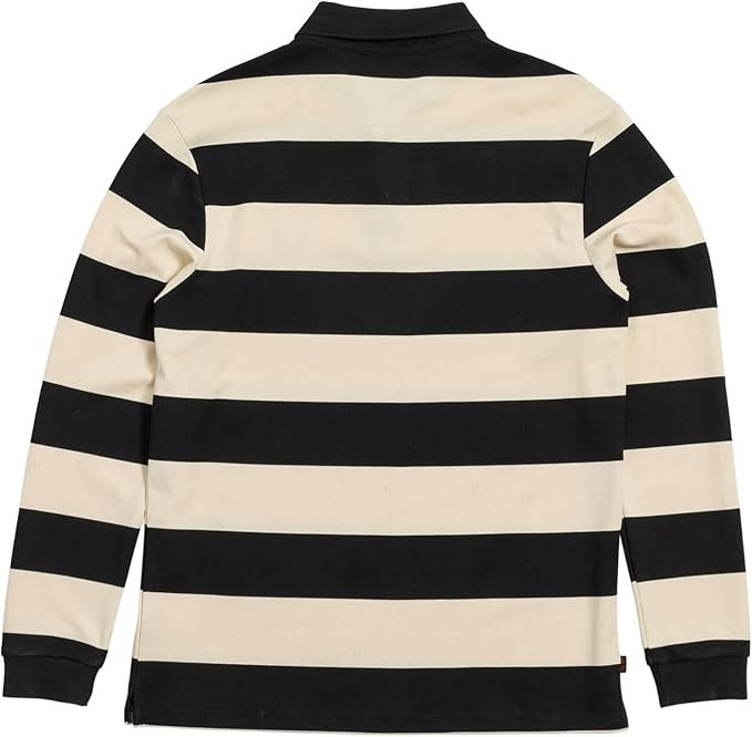 Bighead Longsleeve Rugby Off White/Black