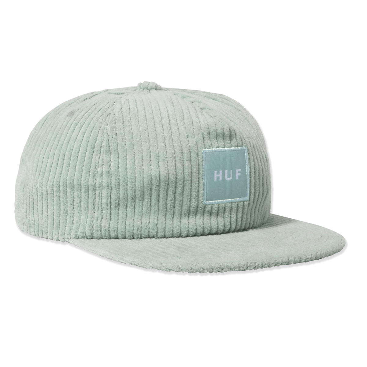 Box Logo Cord 5 Panel Hat Mint