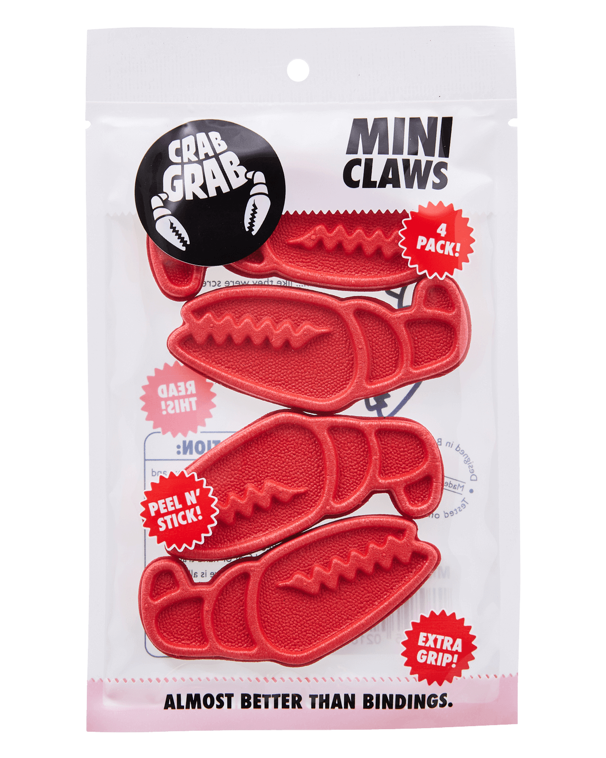 Mini Claws Traction Red