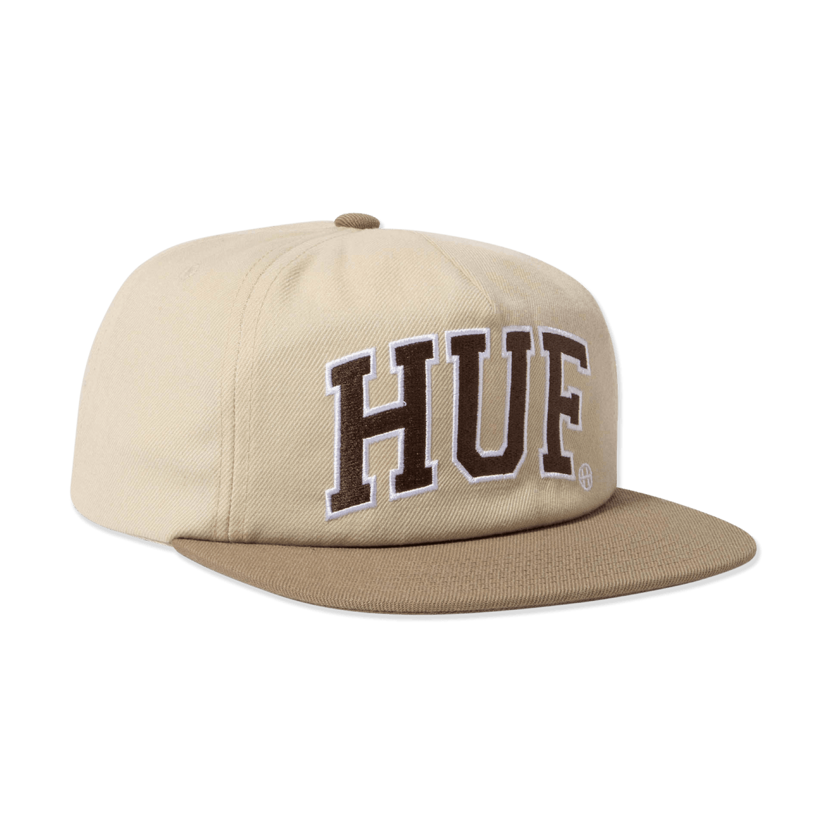 Arch Logo Snapback Cream