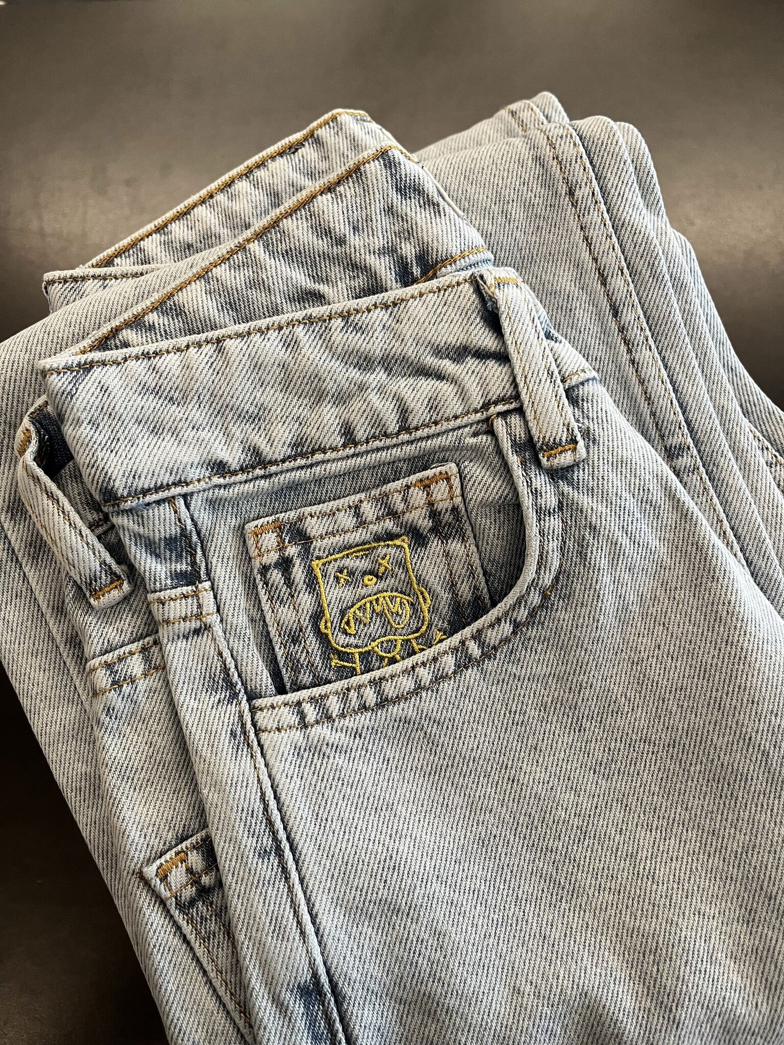 Loose Pants Ice Blue