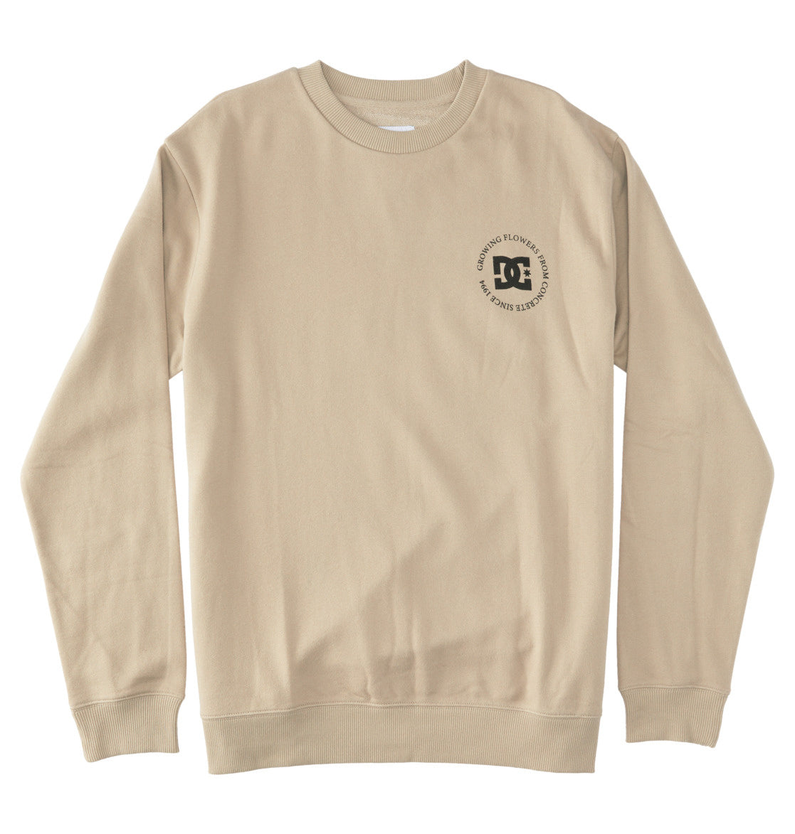 Concrete Crewneck Plaza Taupe