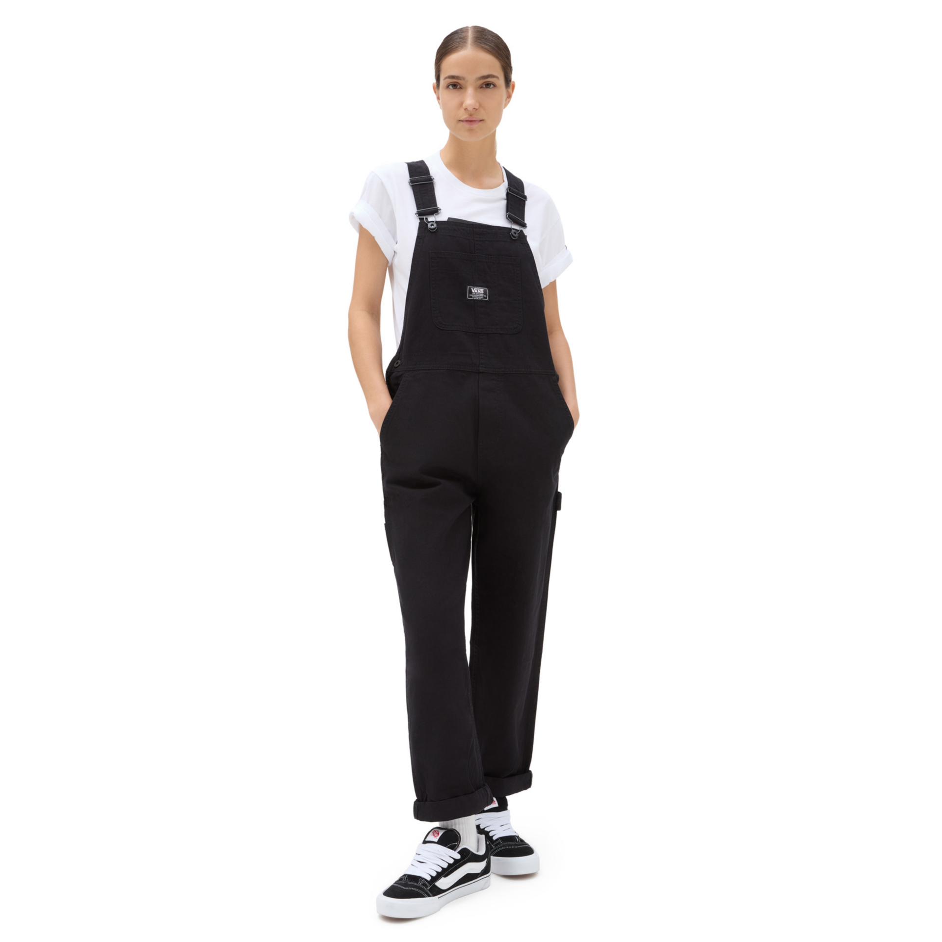 Womens Ground Work Overall Black