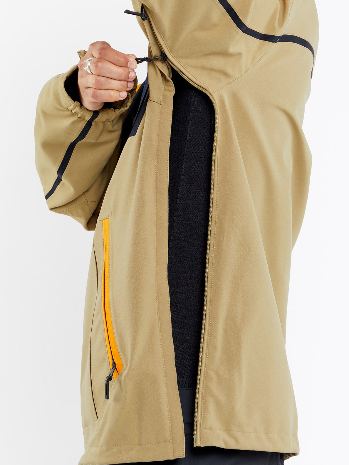 Brighton Pullover Jacket Gold