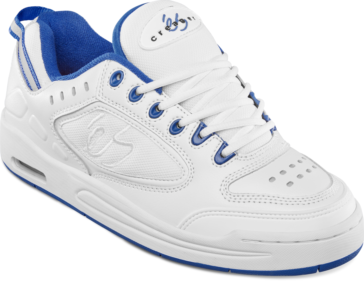 Creager White Blue