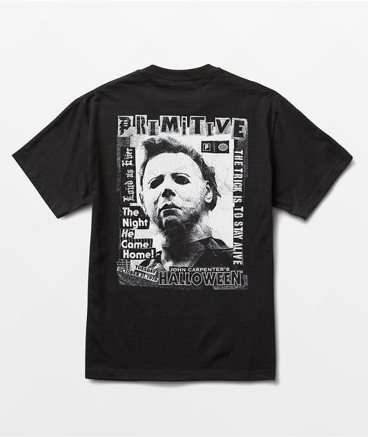 X Halloween Flyer S/S T-Shirt Black