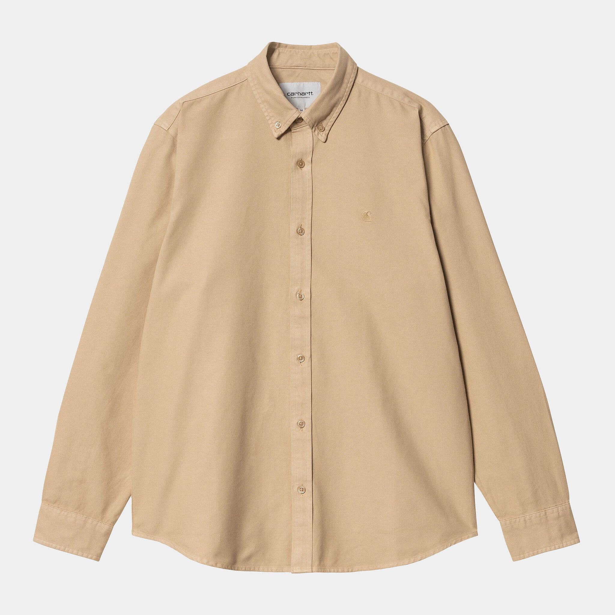 Bolton L/S Shirt Rattan Garment Dyed