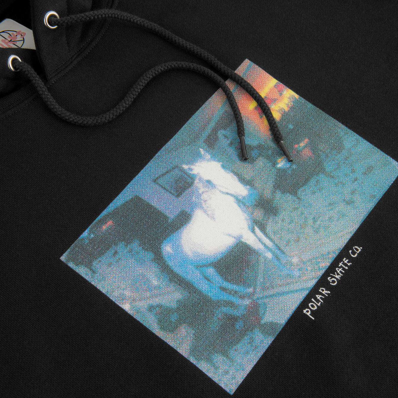 Dave Hoodie Horse Dream Black