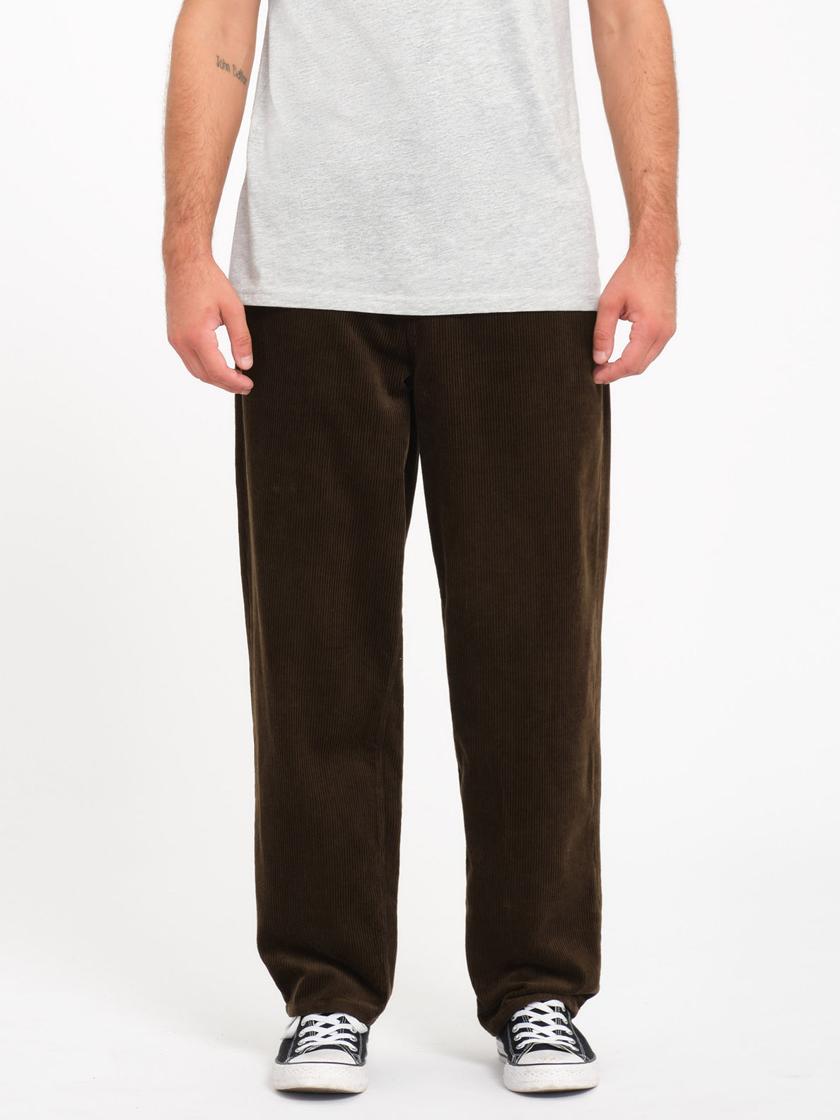 Freazy Loose EW Pant Dark Brown