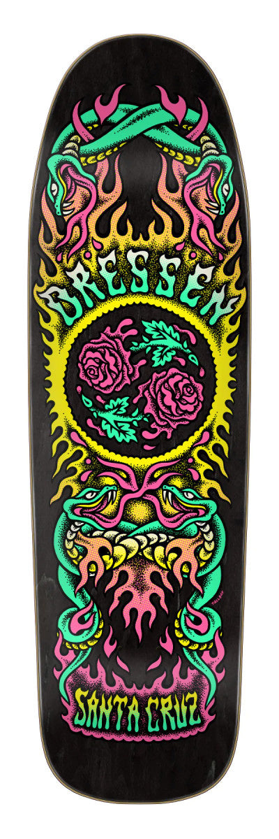 Dressen Rose Crew 9.3 Shaped Deck Black