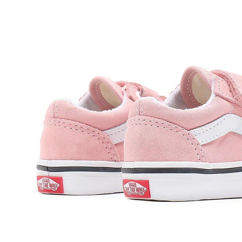 Toddler Old Skool V Powder Pink/True White Shoes