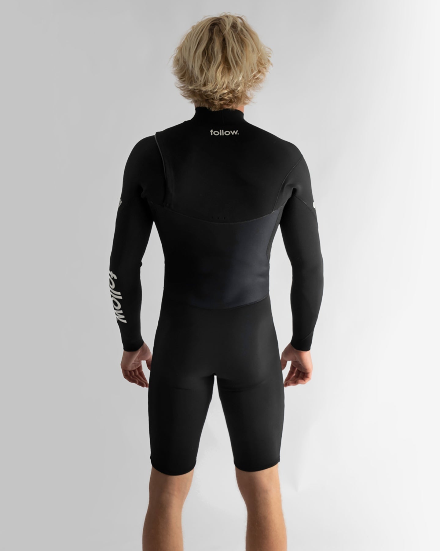 Zipperless '23 2/2 L/S Springsuit Black