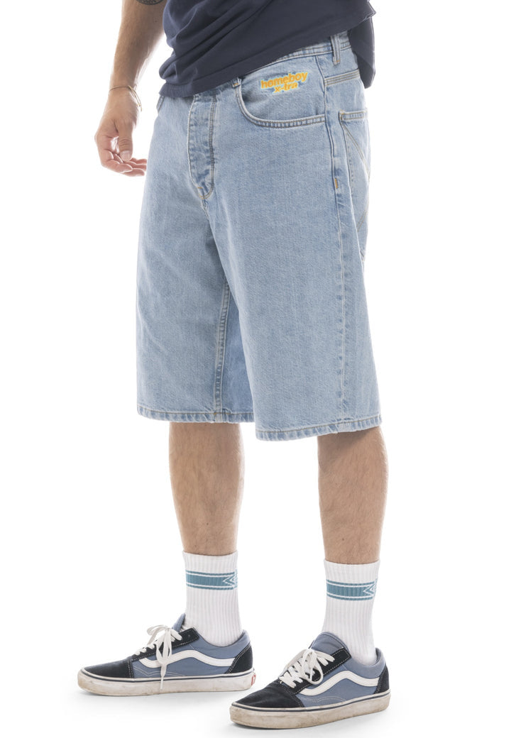 X-tra Baggy Denim Short Moon