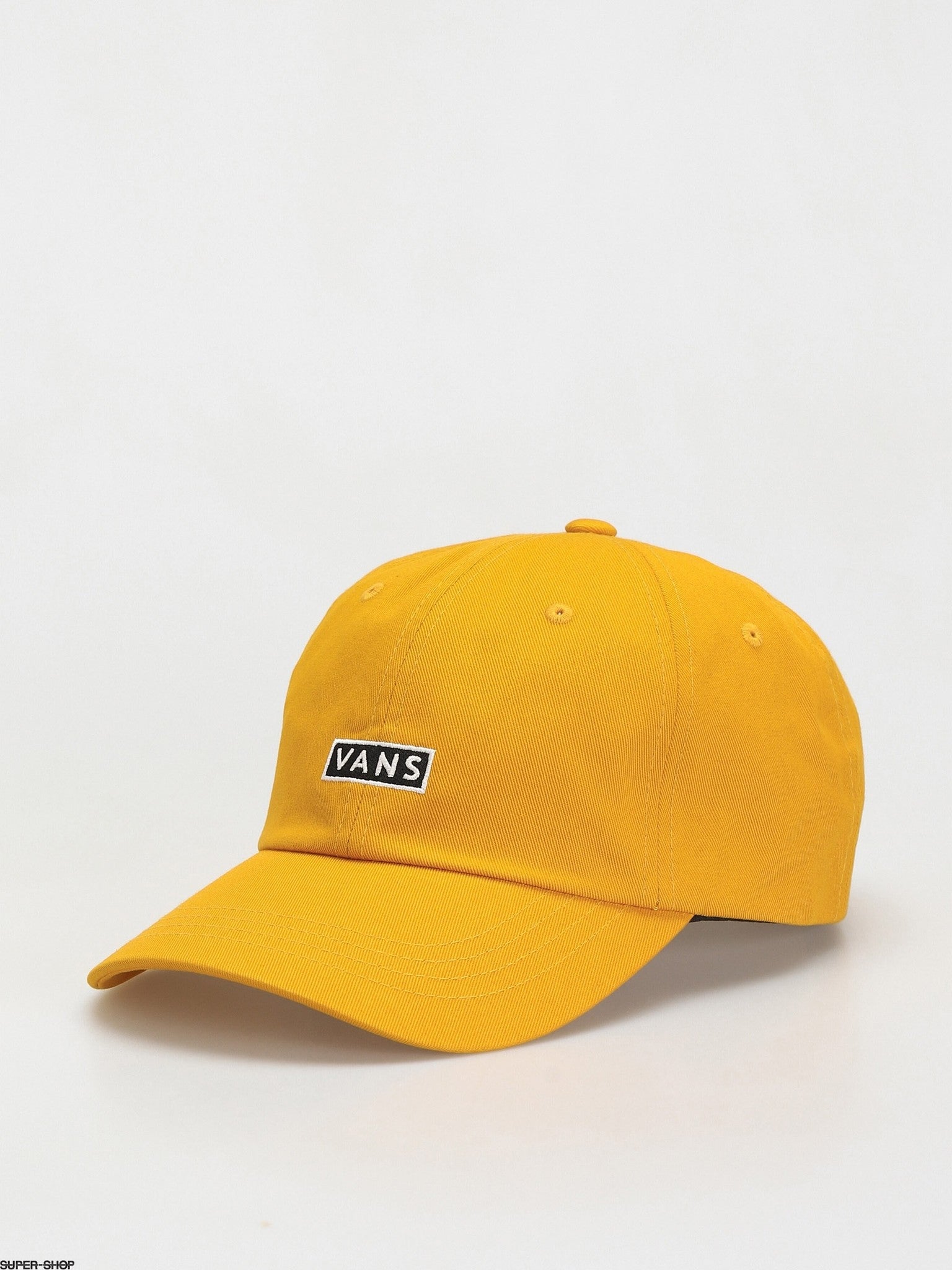 Curved Bill Jockey Cap Yellow