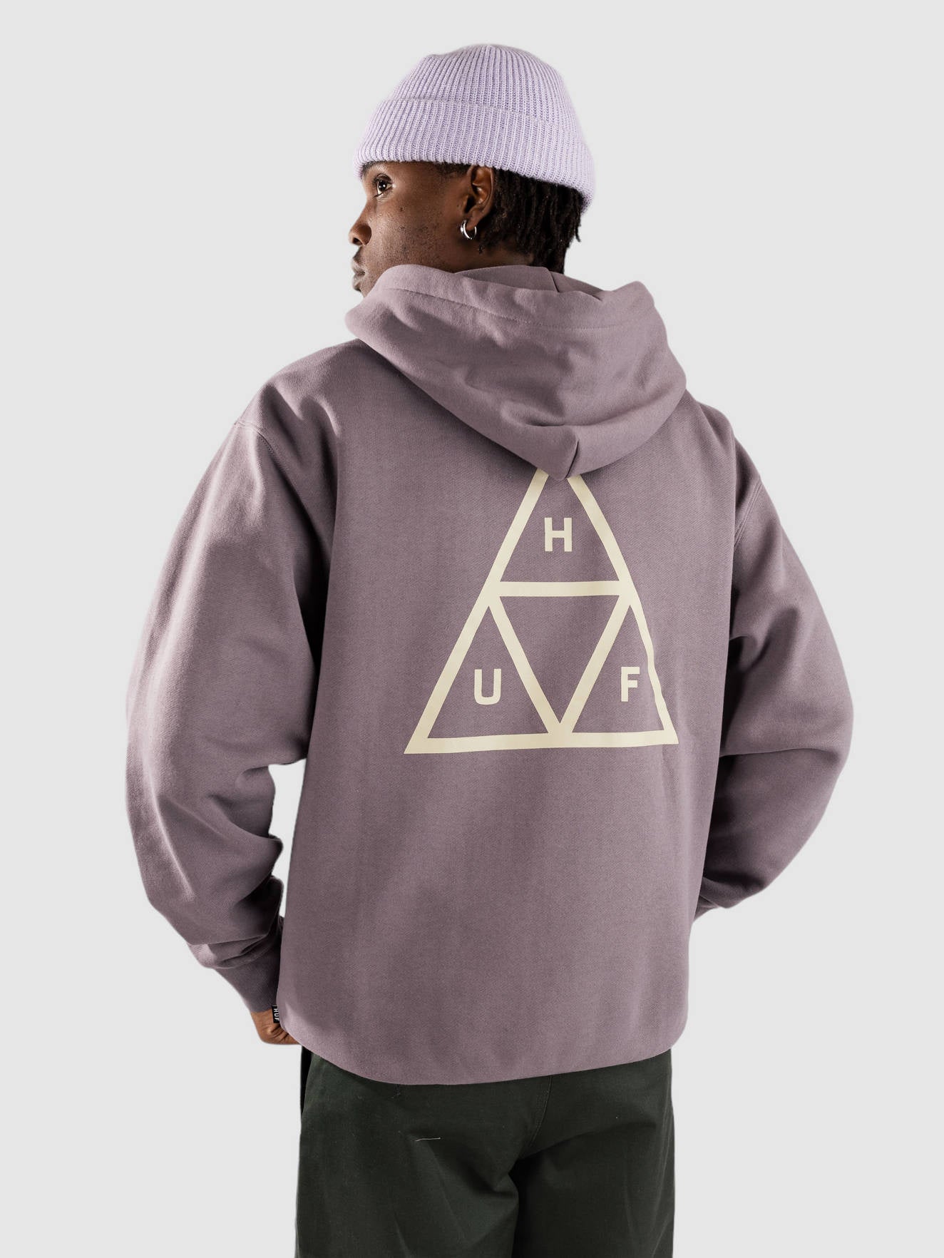 Glow P/o Hoodie Light Plum