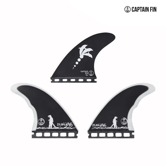 Dylan Gravezilla TT 3 Fin Set FCS