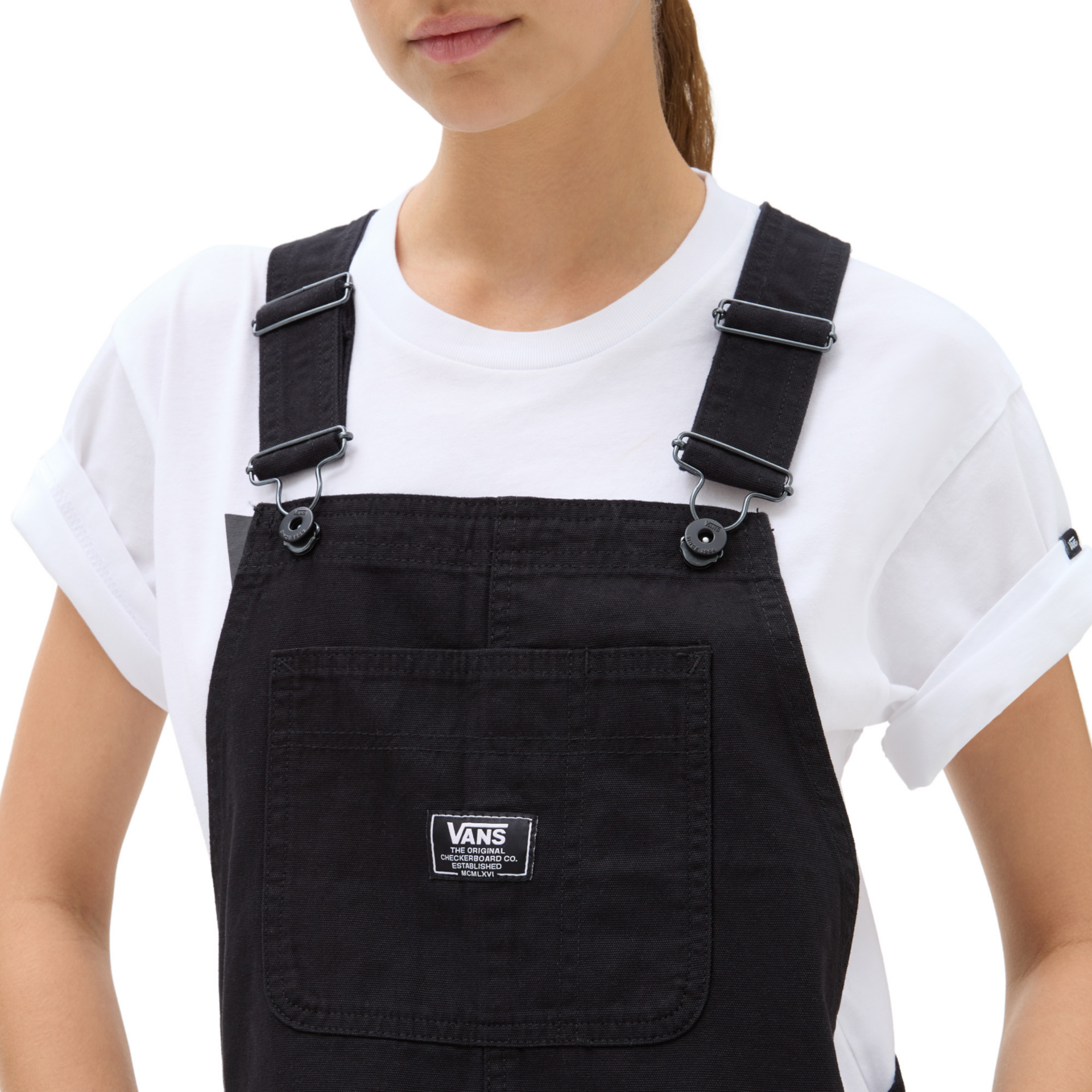 Womens Ground Work Overall Black