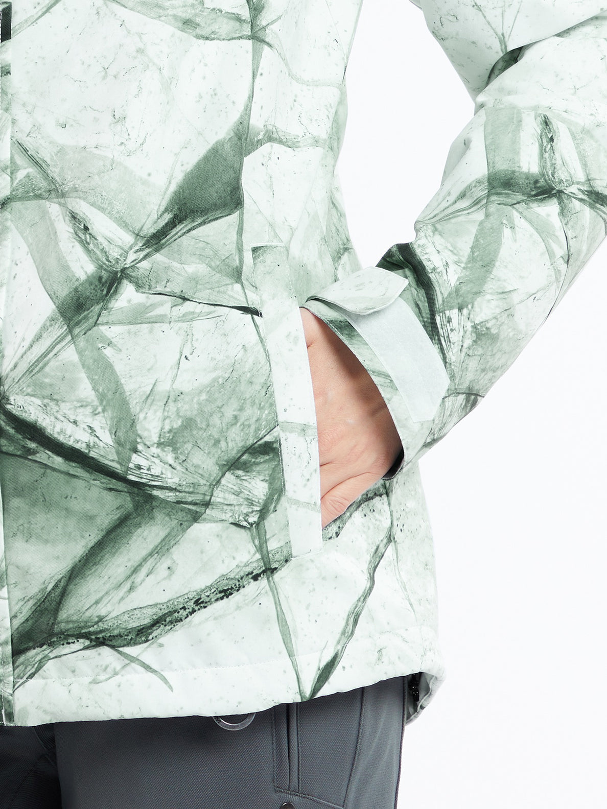 Womens Bolt Insulated Jacket White Ice