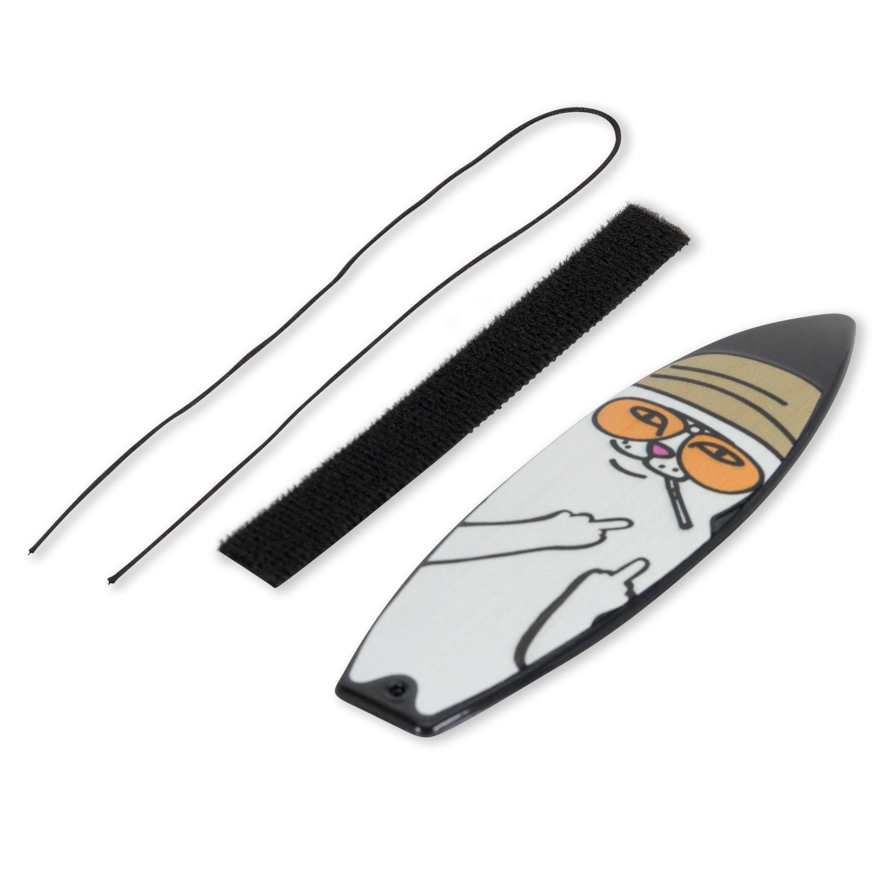 Nermal S thompson Finger Surfboard Black