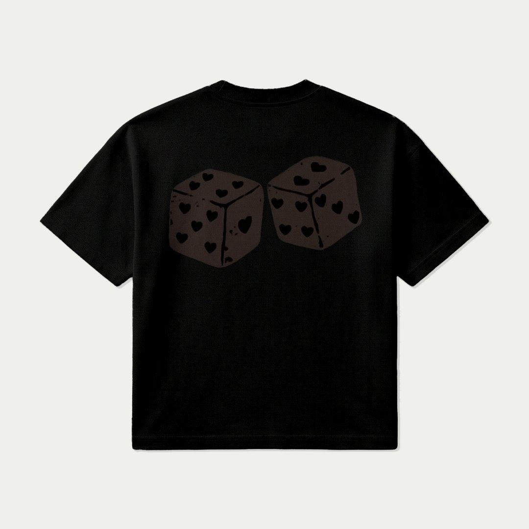 Buchan Heart Dices T-shirt – back print